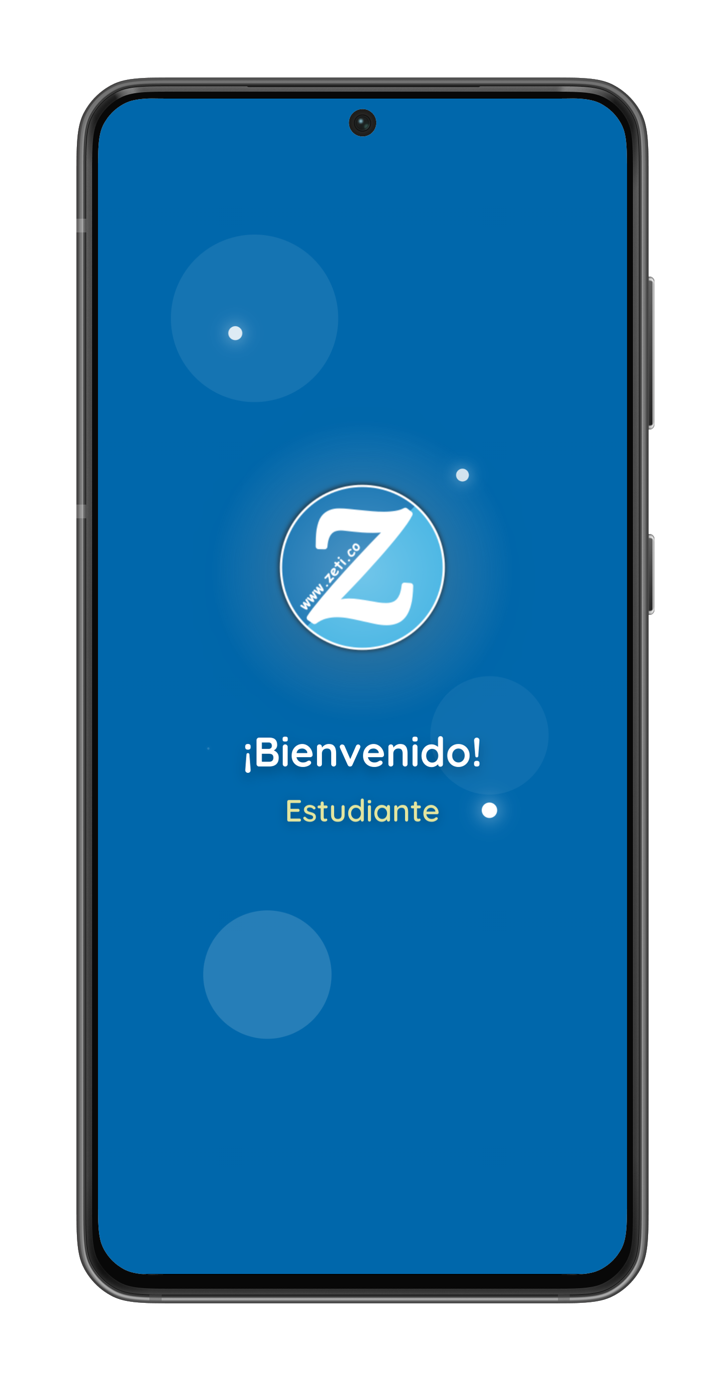App Zeti - Bienvenida